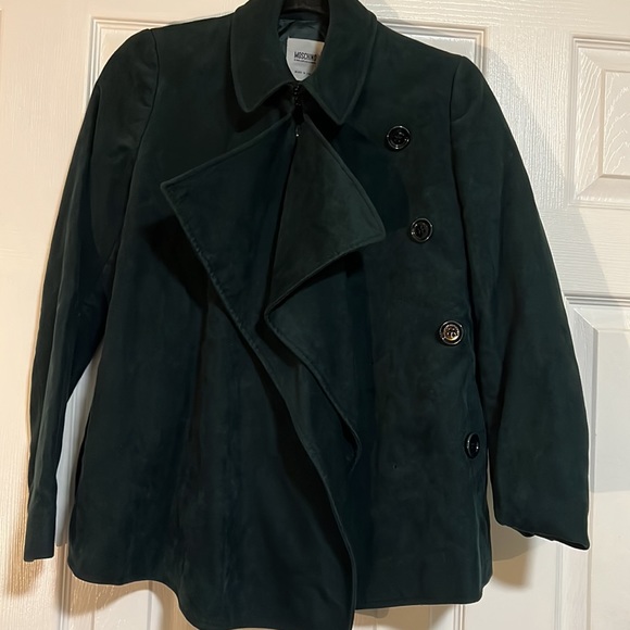 Moschino Vintage Green Peacoat - Picture 7 of 7